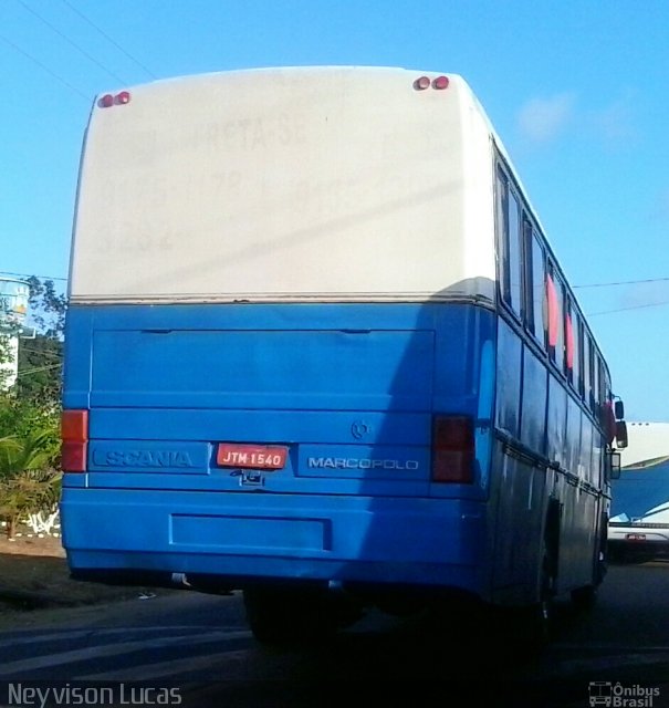 Ônibus Particulares 1540 na cidade de Salinópolis, Pará, Brasil, por Neyvison Lucas. ID da foto: 3640583.