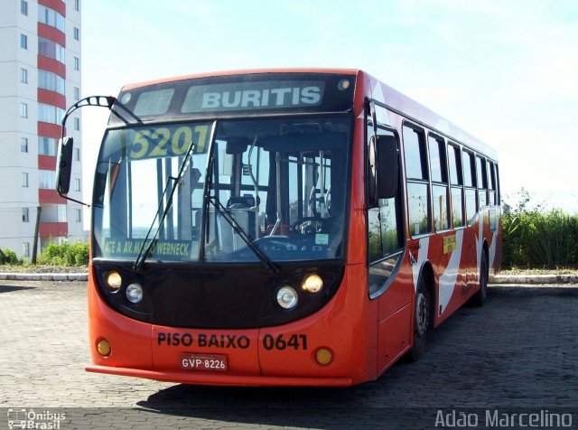 Auto Omnibus Floramar 0641 na cidade de Belo Horizonte, Minas Gerais, Brasil, por Adão Raimundo Marcelino. ID da foto: 3642509.