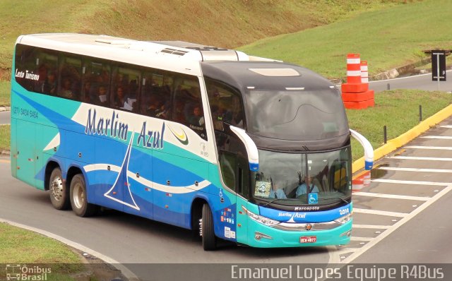 Marlim Azul Turismo 2014 na cidade de Aparecida, São Paulo, Brasil, por Emanuel Corrêa Lopes. Número da foto: #3642488.