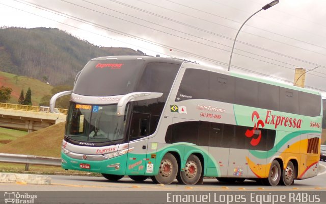 Expressa Turismo 55440 na cidade de Aparecida, São Paulo, Brasil, por Emanuel Corrêa Lopes. Número da foto: #3642474.
