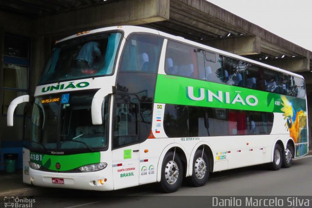 Empresa União de Transportes 4181 na cidade de Curitiba, Paraná, Brasil, por Danilo Marcelo Silva. ID da foto: 3641234.