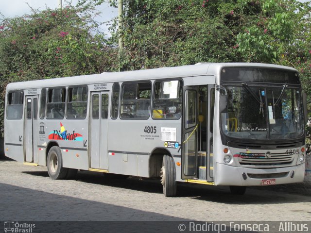 Auto Viação Nossa Senhora da Piedade 4805 na cidade de Maceió, Alagoas, Brasil, por Rodrigo Fonseca. Número da foto: #3642647.