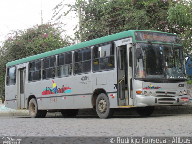 Auto Viação Nossa Senhora da Piedade 4301 na cidade de Maceió, Alagoas, Brasil, por Rodrigo Fonseca. ID da foto: 3642658.