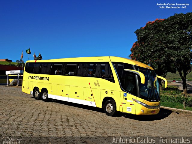 Viação Itapemirim 60739 na cidade de João Monlevade, Minas Gerais, Brasil, por Antonio Carlos Fernandes. ID da foto: 3640825.