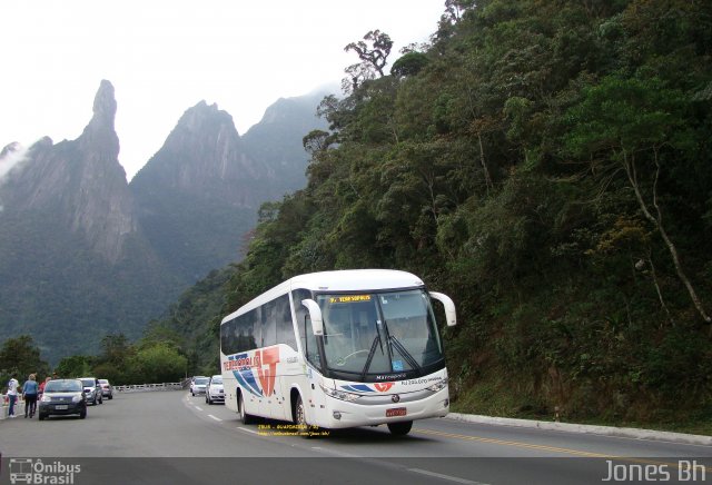 Viação Teresópolis RJ 203.070 na cidade de Guapimirim, Rio de Janeiro, Brasil, por Jones Bh. ID da foto: 3641007.