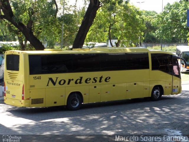 Viação Nordeste 1540 na cidade de João Pessoa, Paraíba, Brasil, por Marcelo Soares Cardoso. Número da foto: #3641721.