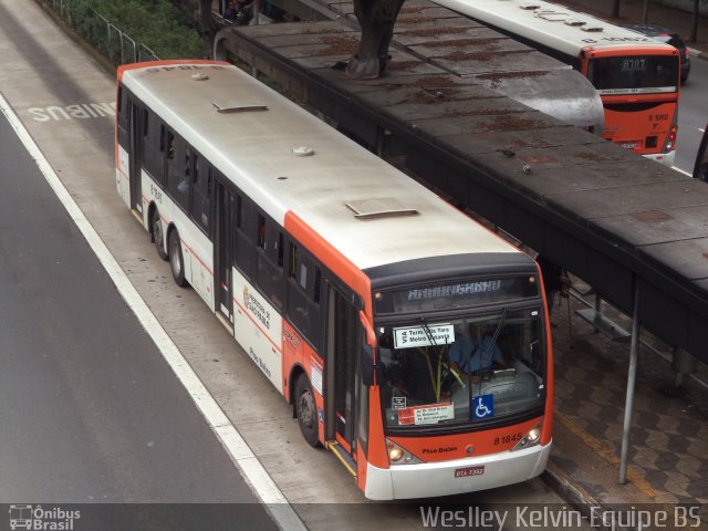 TRANSPPASS - Transporte de Passageiros 8 1845 na cidade de São Paulo, São Paulo, Brasil, por Weslley Kelvin Batista. ID da foto: 3641447.