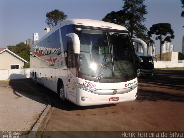 Rimatur Transportes 7800 na cidade de Curitiba, Paraná, Brasil, por Herik Ferreira da Silva. Número da foto: #3642924.