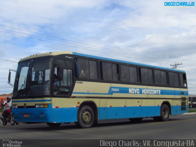 Viação Novo Horizonte 703511 na cidade de Vitória da Conquista, Bahia, Brasil, por Diego Charlis Coelho. Número da foto: #3642804.