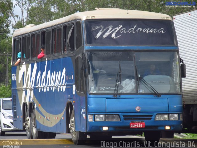 Madonna Turismo 9596 na cidade de Vitória da Conquista, Bahia, Brasil, por Diego Charlis Coelho. ID da foto: 3644526.