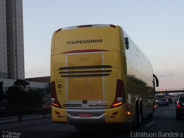 Viação Itapemirim 60541 na cidade de Guarulhos, São Paulo, Brasil, por Edmilson Bandeira. ID da foto: 3644438.