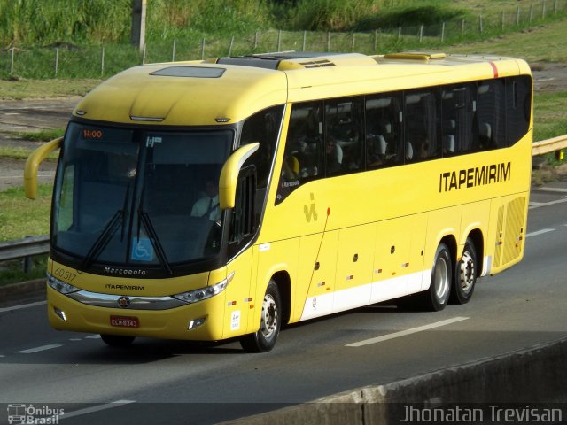 Viação Itapemirim 60517 na cidade de Lavrinhas, São Paulo, Brasil, por Jhonatan Diego da Silva Trevisan. Número da foto: #3644689.