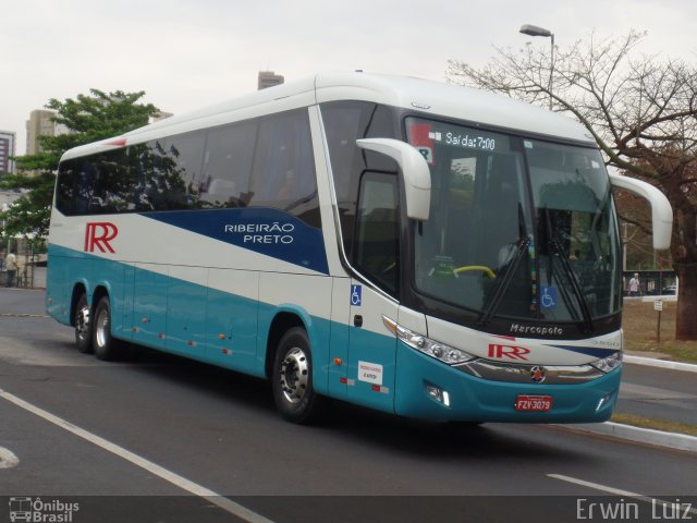Rápido Ribeirão Preto 3550 na cidade de Ribeirão Preto, São Paulo, Brasil, por Erwin  Luiz. Número da foto: #3642971.