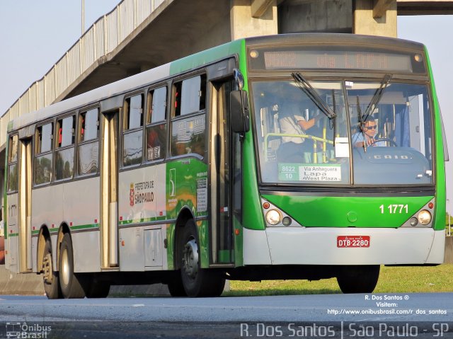Viação Santa Brígida 1 1771 na cidade de São Paulo, São Paulo, Brasil, por Rafael Santos. Número da foto: #3644197.