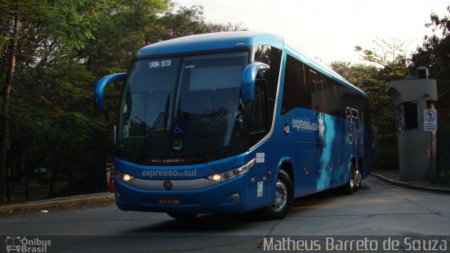 Expresso do Sul 10100 na cidade de São Paulo, São Paulo, Brasil, por Matheus Barreto de Souza. ID da foto: 3643698.