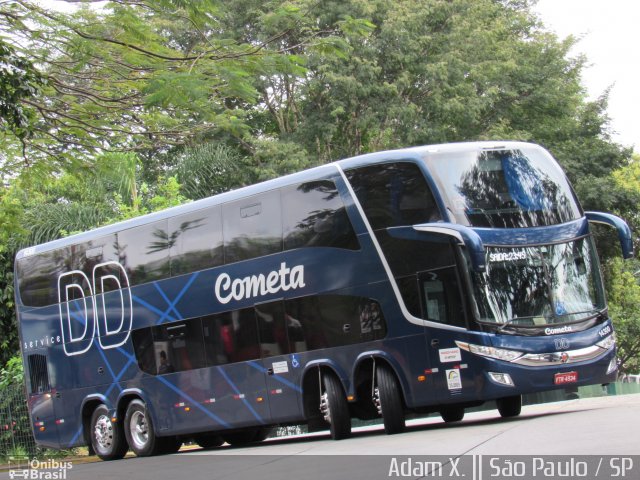Viação Cometa 14300 na cidade de São Paulo, São Paulo, Brasil, por Adam Xavier Rodrigues Lima. Número da foto: #3643630.