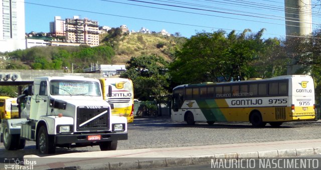 Empresa Gontijo de Transportes 9755 na cidade de Belo Horizonte, Minas Gerais, Brasil, por Maurício Nascimento. ID da foto: 3644811.