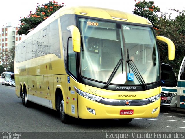 Viação Itapemirim 60657 na cidade de São José dos Campos, São Paulo, Brasil, por Ezequiel Vicente Fernandes. ID da foto: 3643242.