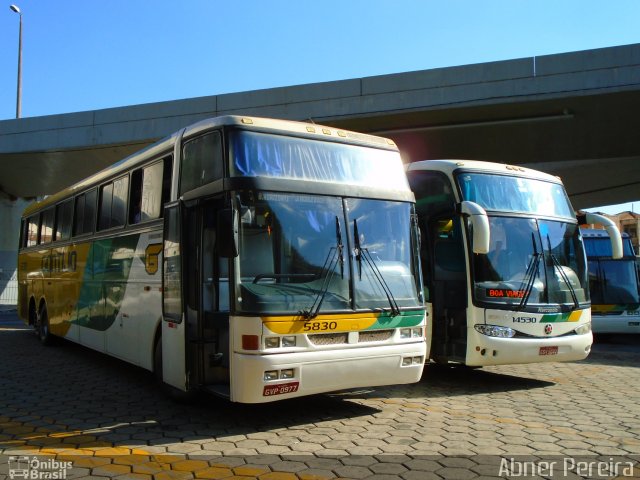 Empresa Gontijo de Transportes 5830 na cidade de Belo Horizonte, Minas Gerais, Brasil, por Abner Pereira. Número da foto: #3645034.