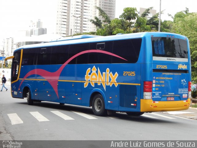 Rápido Expresso Fênix Viação 27025 na cidade de São Paulo, São Paulo, Brasil, por André Luiz Gomes de Souza. Número da foto: #3646779.