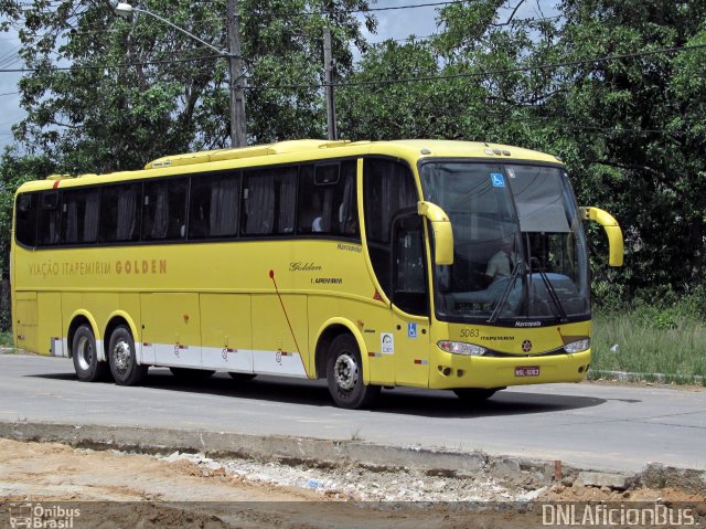 Viação Itapemirim 5083 na cidade de Recife, Pernambuco, Brasil, por Danilo Elisio da Costa. ID da foto: 3644918.