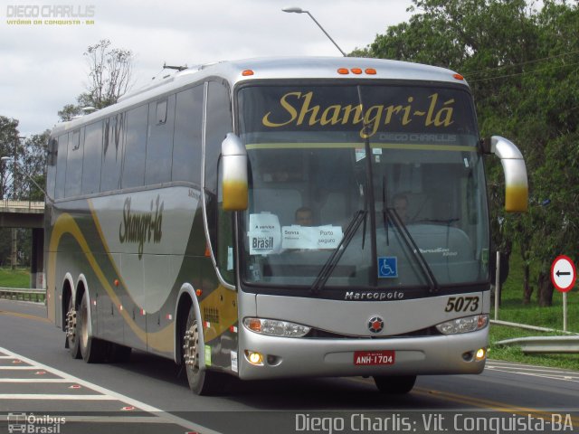 Shangri-la Transportes e Locação de Veículos 5073 na cidade de Vitória da Conquista, Bahia, Brasil, por Diego Charlis Coelho. ID da foto: 3645339.