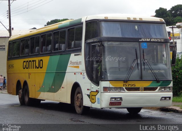 Empresa Gontijo de Transportes 15795 na cidade de Araxá, Minas Gerais, Brasil, por Lucas Borges . ID da foto: 3646316.