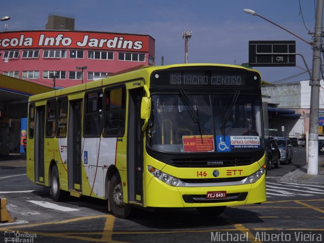 Empresa de Transportes e Turismo Carapicuiba 146 na cidade de Carapicuíba, São Paulo, Brasil, por Michael  Alberto Vieira. Número da foto: #3645722.