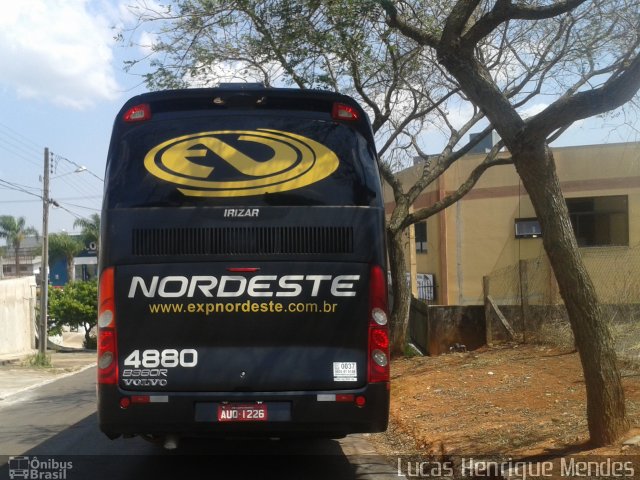 Expresso Nordeste 4880 na cidade de Guarapuava, Paraná, Brasil, por Lucas Henrique Mendes. Número da foto: #3645765.