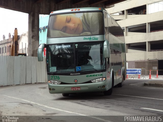 Viação Garcia 7176 na cidade de Rio de Janeiro, Rio de Janeiro, Brasil, por Alexandre Rodrigo. ID da foto: 3648421.