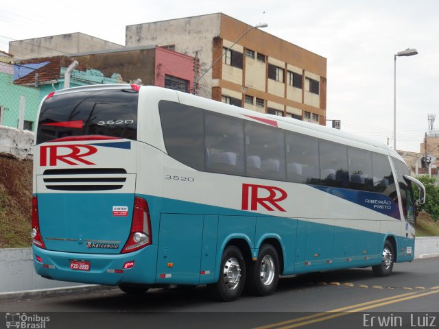 Rápido Ribeirão Preto 3520 na cidade de Ribeirão Preto, São Paulo, Brasil, por Erwin  Luiz. Número da foto: #3647113.