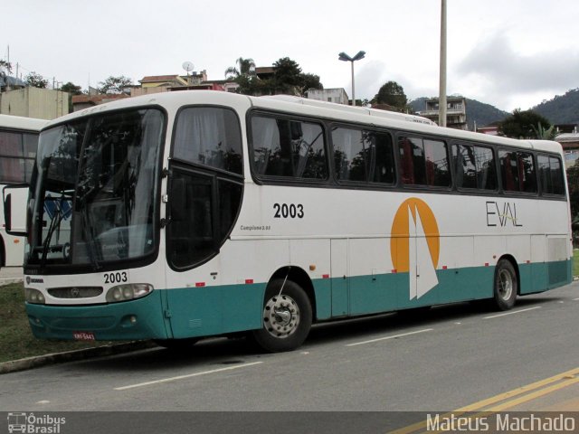 EVAL - Empresa de Viação Angrense 2003 na cidade de Rio Claro, Rio de Janeiro, Brasil, por Mateus Machado. Número da foto: #3648551.