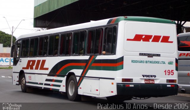RIL - Rodoviário Ibitinguense Ltda. 195 na cidade de Bauru, São Paulo, Brasil, por Cristiano Soares da Silva. Número da foto: #3647572.