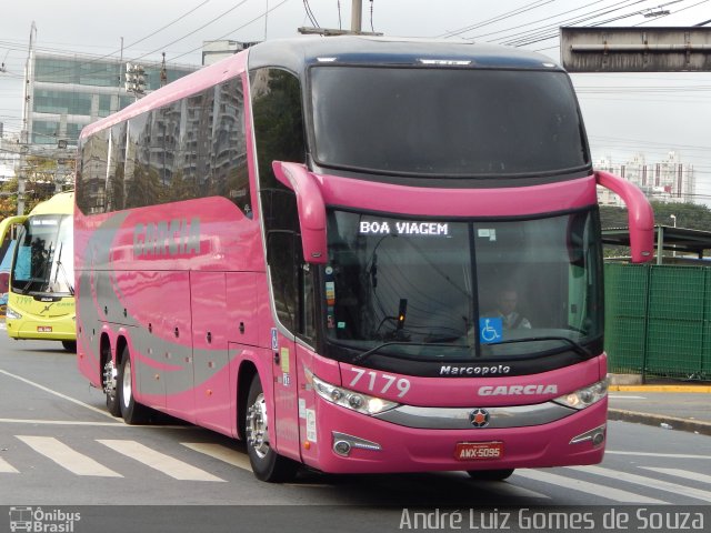 Viação Garcia 7179 na cidade de São Paulo, São Paulo, Brasil, por André Luiz Gomes de Souza. Número da foto: #3648222.