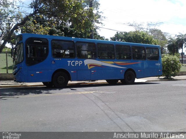 TCPP - Transporte Coletivo Presidente Prudente 18804 na cidade de Presidente Prudente, São Paulo, Brasil, por Anselmo Murilo Antunes. ID da foto: 3648895.