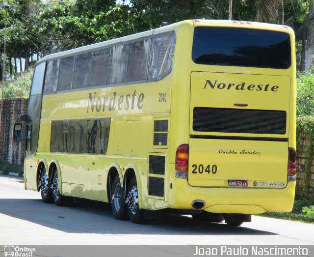 Viação Nordeste 2040 na cidade de Natal, Rio Grande do Norte, Brasil, por Joao Paulo Nascimento Silva. Número da foto: #3649871.