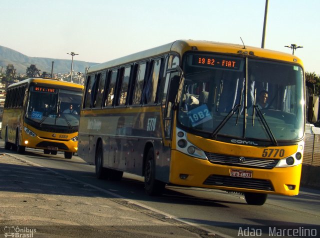 Viação Santa Edwiges 5770 na cidade de Belo Horizonte, Minas Gerais, Brasil, por Adão Raimundo Marcelino. Número da foto: #3650326.