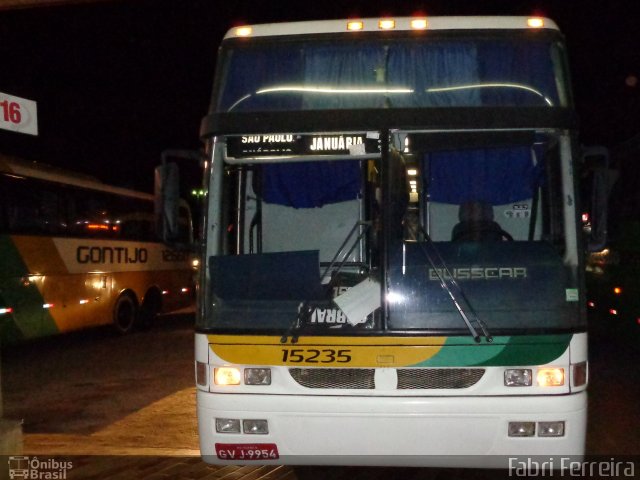 Empresa Gontijo de Transportes 15235 na cidade de João Monlevade, Minas Gerais, Brasil, por Fabri Ferreira. ID da foto: 3649343.