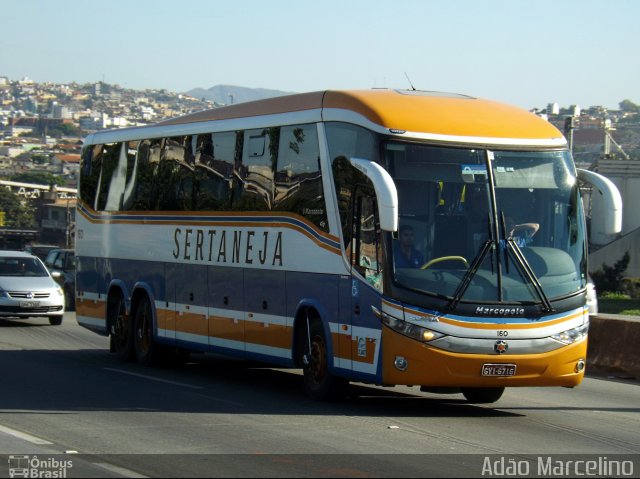 Viação Sertaneja 160 na cidade de Belo Horizonte, Minas Gerais, Brasil, por Adão Raimundo Marcelino. Número da foto: #3650210.