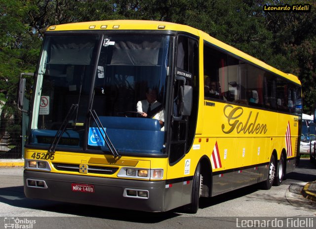 Viação Itapemirim 45205 na cidade de São Paulo, São Paulo, Brasil, por Leonardo Fidelli. ID da foto: 3612357.