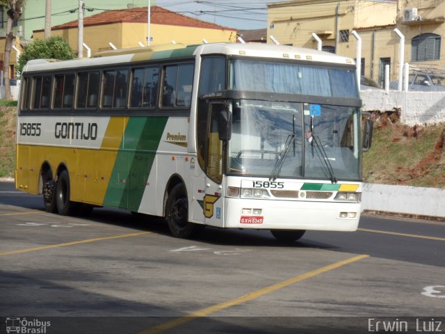 Empresa Gontijo de Transportes 15855 na cidade de Ribeirão Preto, São Paulo, Brasil, por Erwin  Luiz. ID da foto: 3611689.