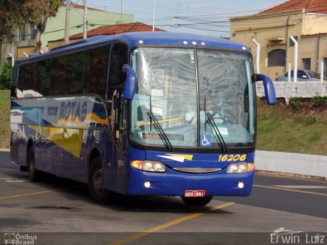 RodeRotas - Rotas de Viação do Triângulo 16206 na cidade de Ribeirão Preto, São Paulo, Brasil, por Erwin  Luiz. Número da foto: #3611693.