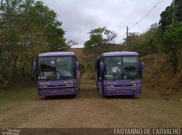 Caio Bus 1400 na cidade de Engenheiro Paulo de Frontin, Rio de Janeiro, Brasil, por Fabiano Magalhaes. Número da foto: #3651689.