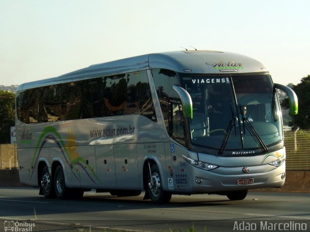 Actur Viagens 3046 na cidade de Belo Horizonte, Minas Gerais, Brasil, por Adão Raimundo Marcelino. Número da foto: #3652233.
