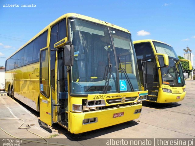 Viação Itapemirim 44067 na cidade de Teresina, Piauí, Brasil, por Alberto Andrade. Número da foto: #3651919.