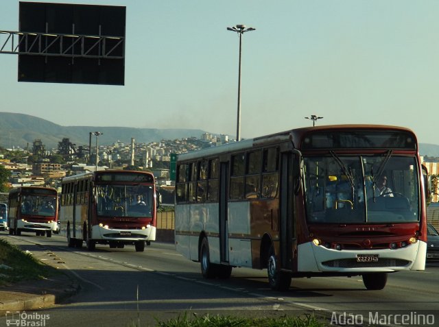 Auto Ônibus São João 7143 na cidade de Belo Horizonte, Minas Gerais, Brasil, por Adão Raimundo Marcelino. ID da foto: 3652060.