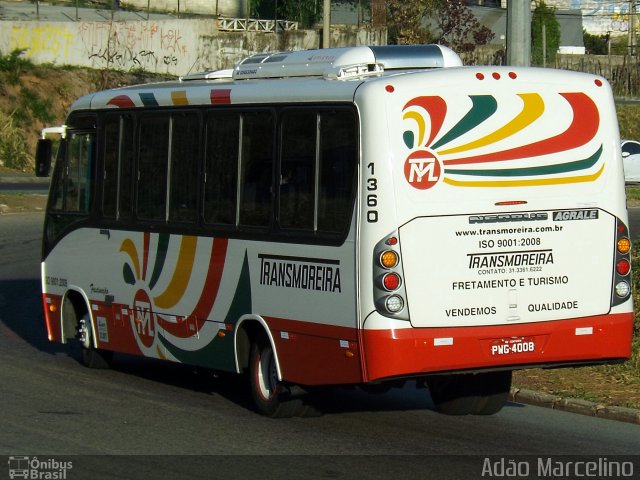 Transmoreira 1360 na cidade de Belo Horizonte, Minas Gerais, Brasil, por Adão Raimundo Marcelino. ID da foto: 3652180.