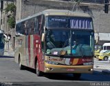 Transportes Única Petrópolis RJ 163.060 na cidade de Rio de Janeiro, Rio de Janeiro, Brasil, por Lucas Lima. Número da foto: #3651728.