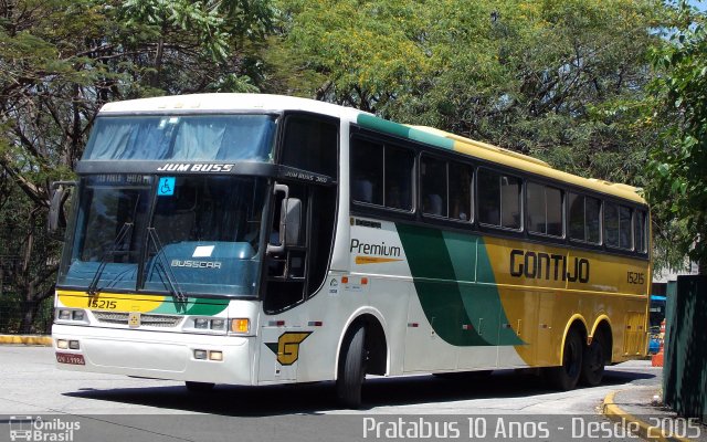 Empresa Gontijo de Transportes 15215 na cidade de São Paulo, São Paulo, Brasil, por Cristiano Soares da Silva. ID da foto: 3654082.