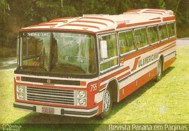 Empresa Sulamericana de Transportes em Ônibus 755 na cidade de Curitiba, Paraná, Brasil, por Alexandre M.  Sanches. Número da foto: #3652712.